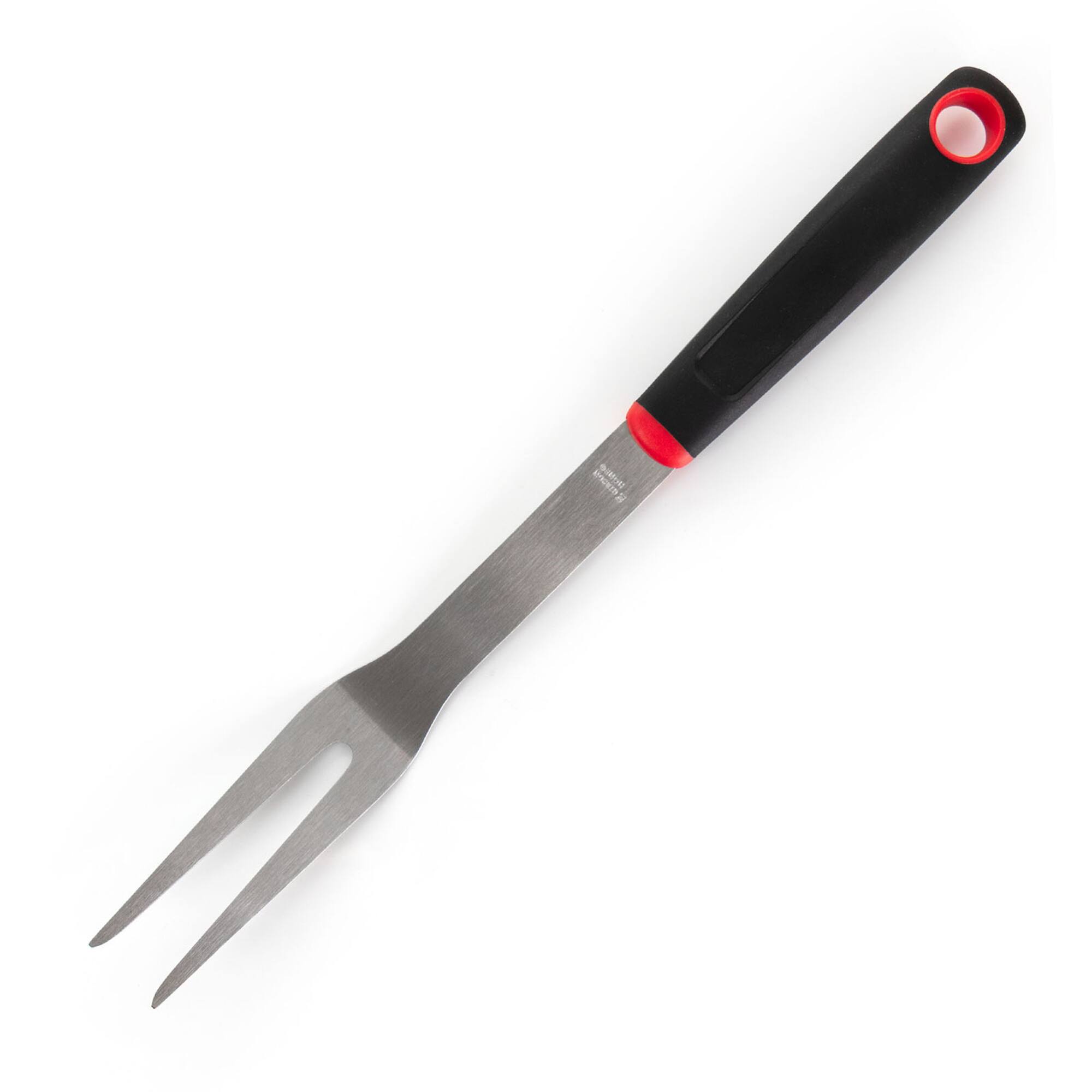 Gibson Home® Black & Red Huckleberry 3 Piece Stainless Steel BBQ Tool Set